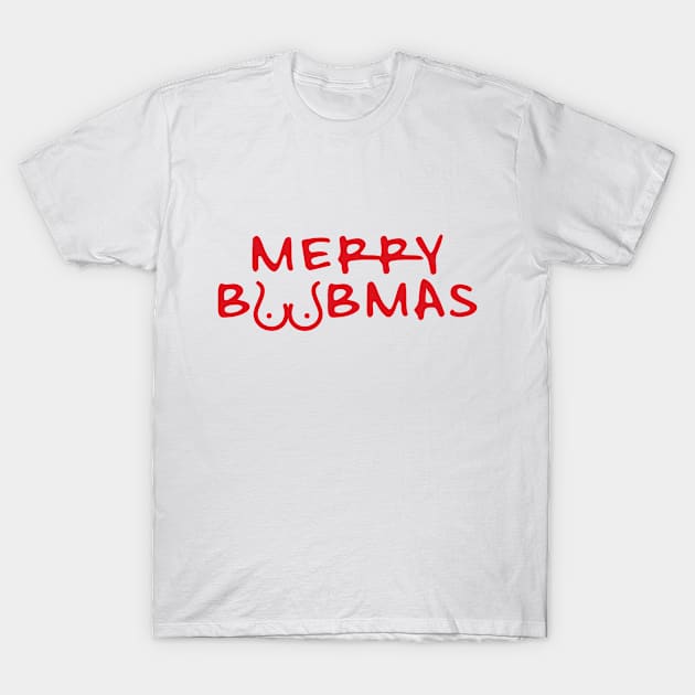 MERRY BOOBMAS T-Shirt by Zigg Zagg Apparel